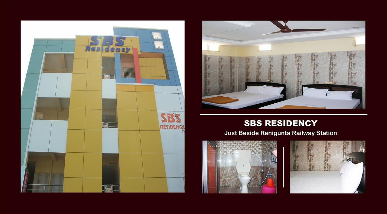 Hotel Sbs Residency Tirupati Renigunta Exterior foto